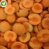 Chinese hot sale delicious iqf sliced frozen apricot fruit