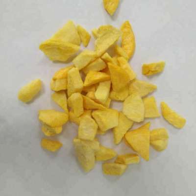 Freeze dried yellow peach 100% natural High quality snack fruit