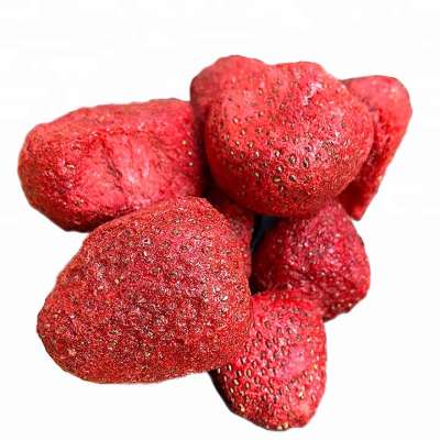 Wholesale crispy freeze dried strawberry, snack fruit,